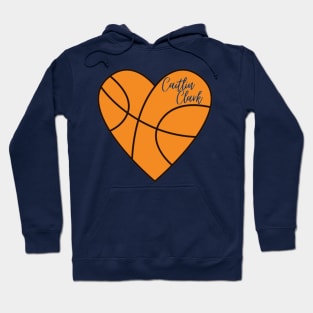 Caitlin Clark Heart Hoodie